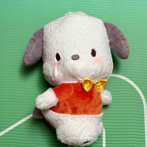 NWT Sanrio Authentic Pochacco Posing Style Fluffy Plushie 13”